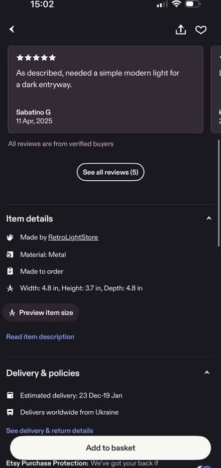 Photo of free 2 wall mounted sconces (Blackrock) #2