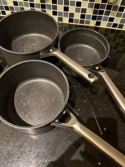 Photo of free 3 Ninja saucepans and Tefal wok (Borrowash DE72) #2