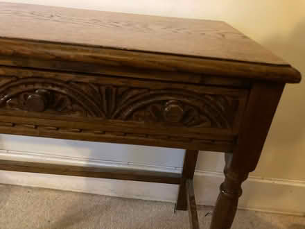 Photo of free Console table (Donington Le Heath LE67) #2