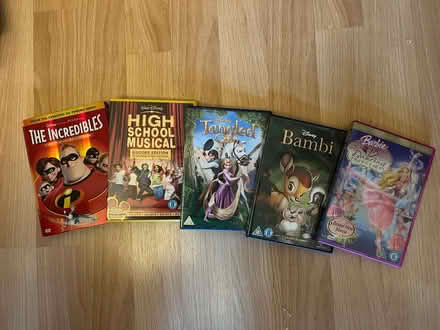 Photo of free Childrens DVDs (Bradway S17) #1