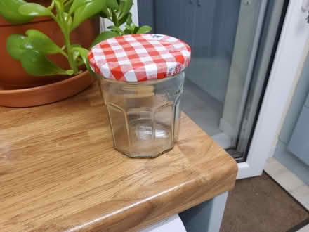 Photo of free 12 Maman glass jars (Ivybridge PL21) #1