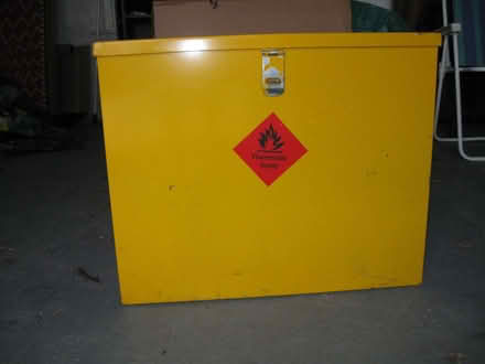 Photo of free Lockable metal chest (Colby CA16) #1