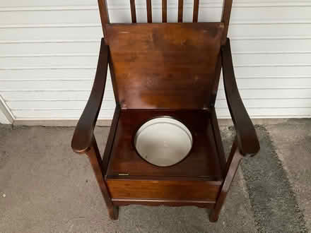Photo of free Wooden commode (Worlds End Burgess Hill) #3
