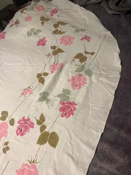 Photo of free Oval tablecloth (southwest Sunnyvale) #1