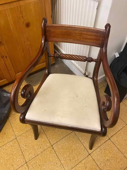 Photo of free Mahogany Carver (Chilton OX11) #1