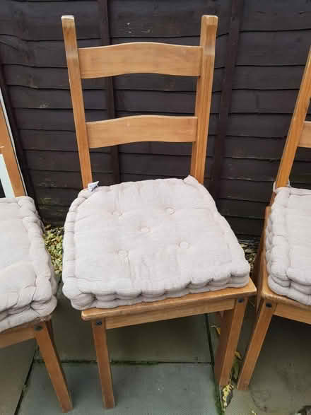 Photo of free Four Wooden Kitchen Chairs (Nottingham NG8) #4