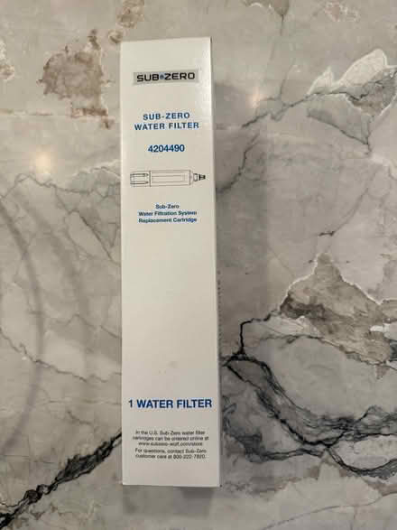 Photo of free Sub-Zero Water Filter 4204490 (Lafayette, CA) #1