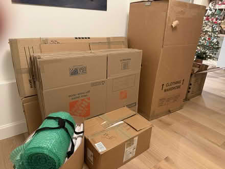 Photo of free Moving Boxes & Packing Paper (Upper Happy Valley) #1