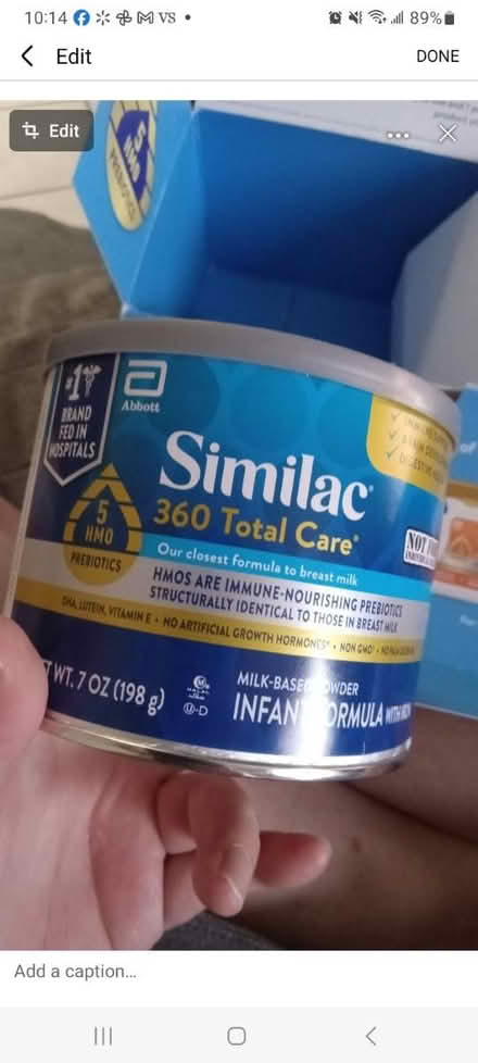 Photo of free Similac (Juan Tabo and Central) #2