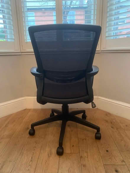 Photo of free John Lewis Black Office Chair (Ewell, KT19) #1