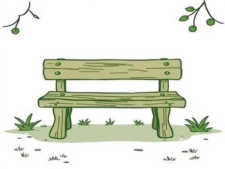 Photo of Garden Bench (Whitemans Green RH17) #1