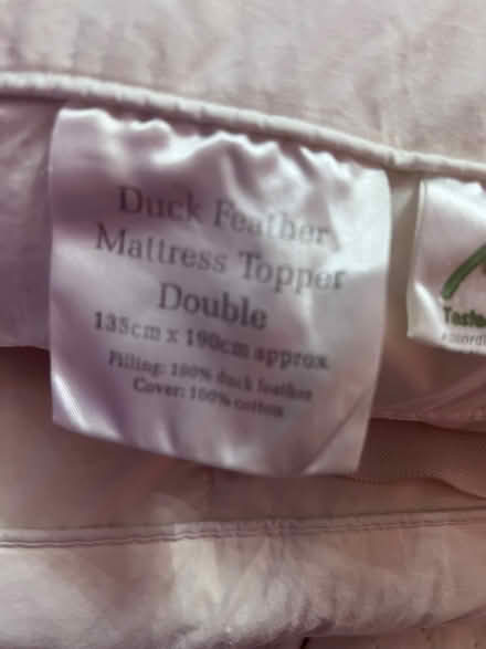 Photo of free Double Mattress topper (Locks Heath SO31) #2