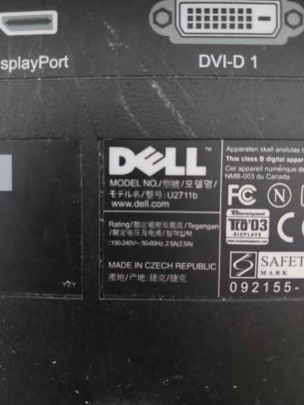 Photo of free Dell Monitor (Hanwell W7) #4
