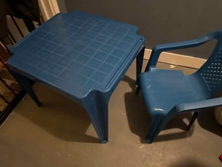 Photo of free Kids table and chair (NW6) #1