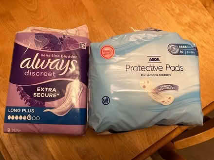 Photo of free Sanitary pads (Shrewsbury) #1