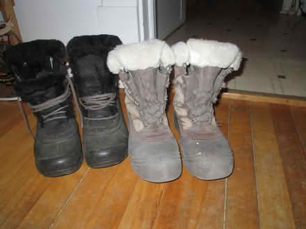 Photo of free 2 pairs of Columbia boots, read on (Old Ottawa South) #1