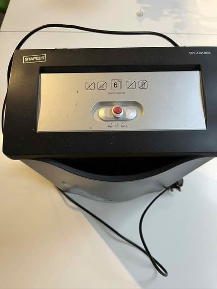 Photo of free paper shredder (Aldwick,) #1