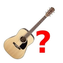 Photo of full size acoustic guitar lying unused (Upper Wolvercote OX2) #1