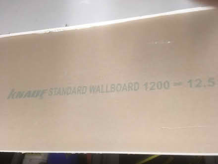 Photo of free 12.5mm Plasterboard (Upper Wortley, LEEDS LS12) #1