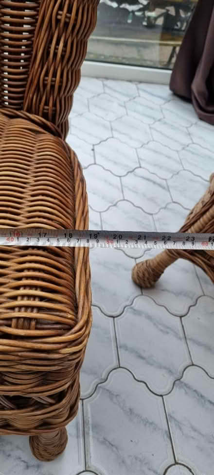 Photo of free Conservatory set table + 2 chairs (Coventry exhall CV7) #3