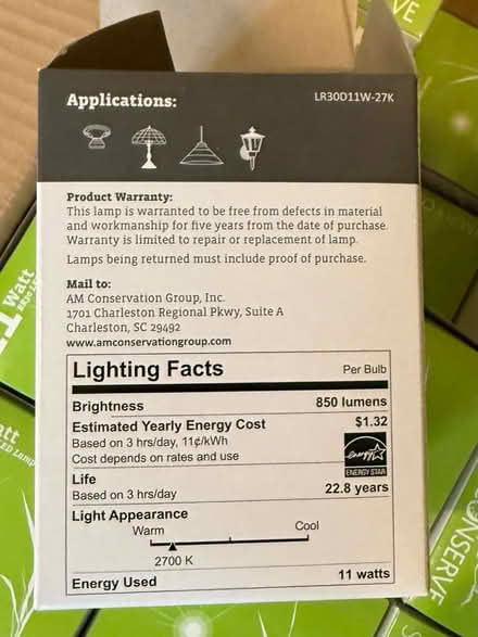 Photo of free Dimmable CFL bulbs (Essex) #3