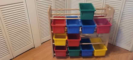 Photo of free Toy bins (Cambridge St & Wilmington rd) #1