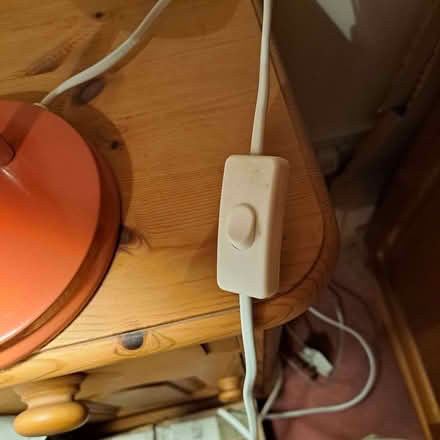 Photo of free Working red goose neck desk light (Charminster BH8) #2