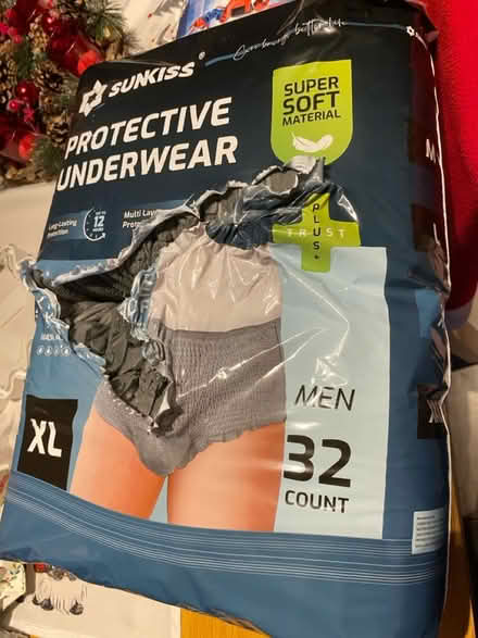 Photo of free Protective underwear men XL (Castle Donington DE74) #1