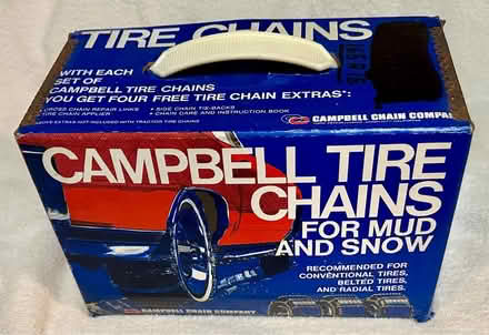 Photo of free Reinforced Snow Tire Chains (West San Jose 95128) #1