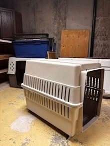Photo of free Large Dog Crate (Loveland (Monroe and Knobcone)) #2