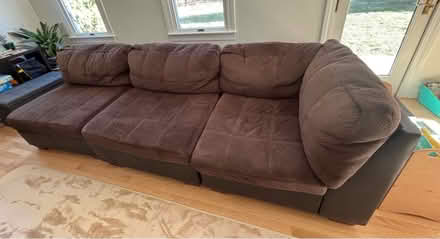 Photo of free Sectional couch (Near Route 9/I-95 junction) #2