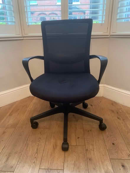 Photo of free John Lewis Black Office Chair (Ewell, KT19) #2