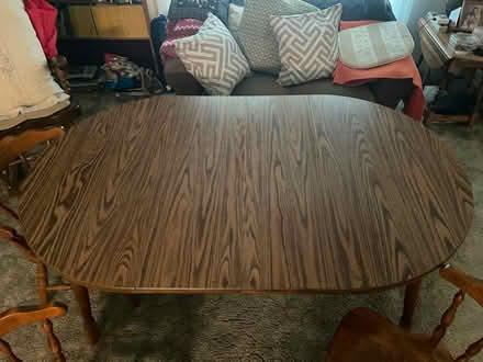 Photo of free Table and 3 Chairs (Fruitville area) #4