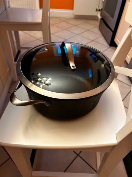 Photo of free 6.5 quart Calphalon pot with lid (Dobbs Ferry NY) #1