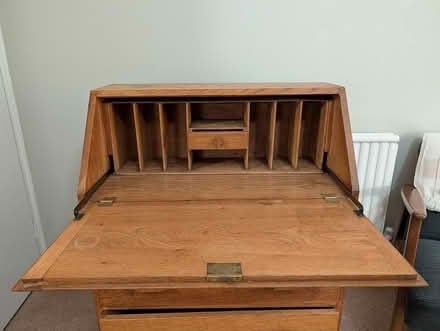 Photo of free Lovely mid-century oak bureau (OX4 - Iffley / Cowley) #2