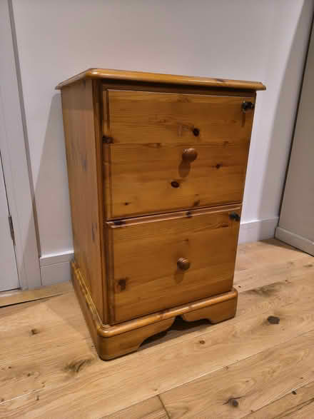 Photo of free Filing Cabinet Solid Pine (Whatstandwell DE4) #1