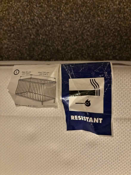 Photo of free Cot mattress (E17) #2