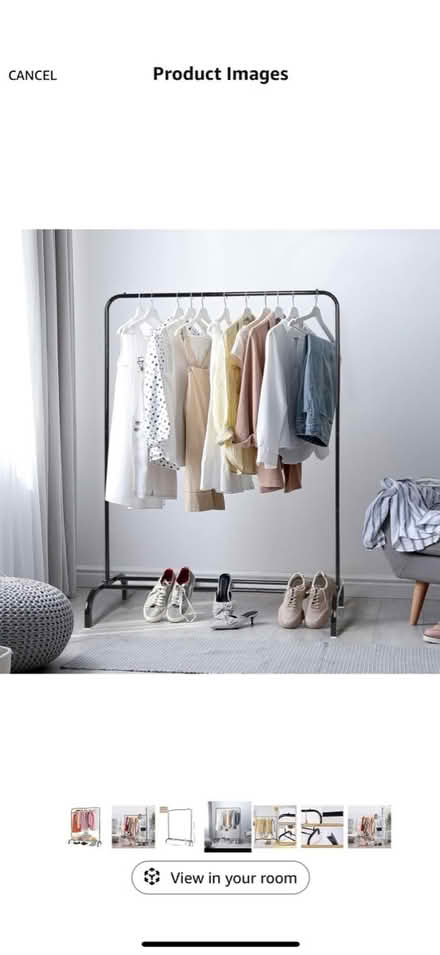 Photo of free Heavy duty clothes rail/ hanger (West Ealing) #2