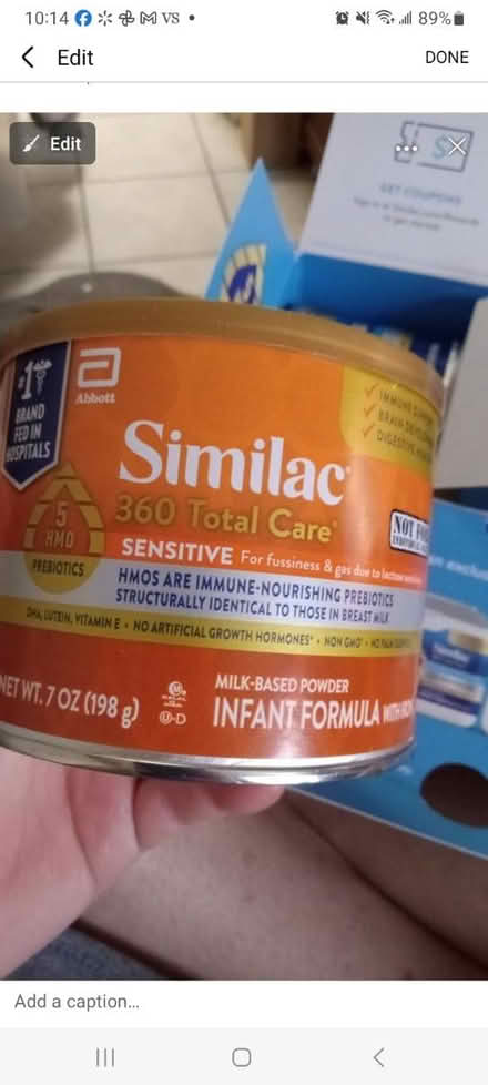 Photo of free Similac (Juan Tabo and Central) #1