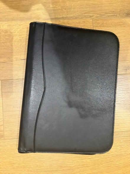 Photo of free Black A4 zipped conference folder (Carrickmines) #3