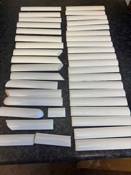 Photo of free Ceramic Quadrant Edging Tiles (Longridge PR3) #1