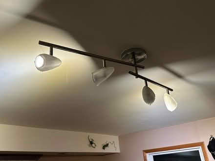 Photo of free 4-LED track-light fixtures (3) (Falls Church City) #1