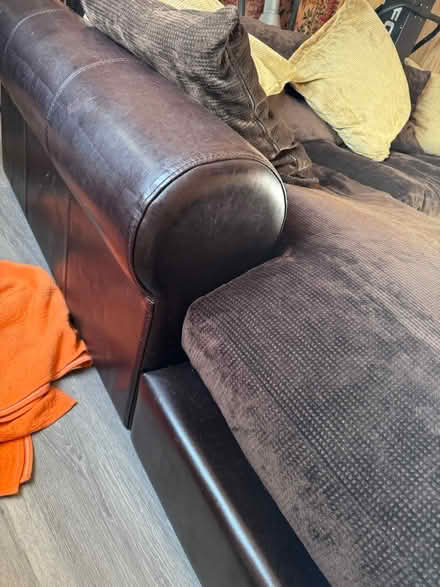 Photo of free Corner Sofa Brown Furniture Village (Anerley SE20) #3