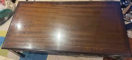 Photo of free Coffee table with glass top and 6 drawers (South Kensington SW7) #2