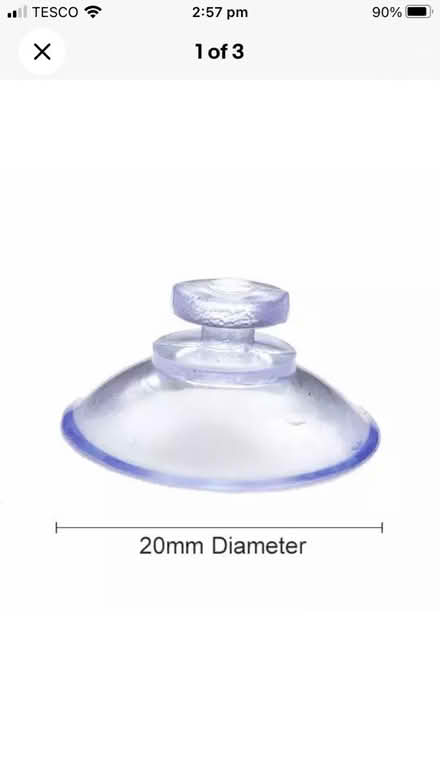 Photo of Suction cups x4 (Kidderminster DY10) #1