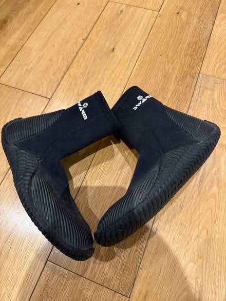 Photo of free Black Neoprene Boots (Carrickmines) #1