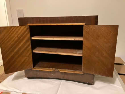 Photo of free TV cabinet with shelves (Mortonhall EH17) #1