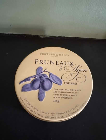 Photo of free Fortnum & Mason prunes (Pimlico SW1V) #1