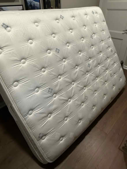 Photo of free Queen mattress, boxspring, bedframe (Near Lake Resort Dr) #3