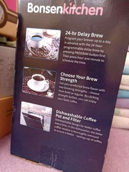 Photo of free new coffee maker (Egloshayle PL27) #2